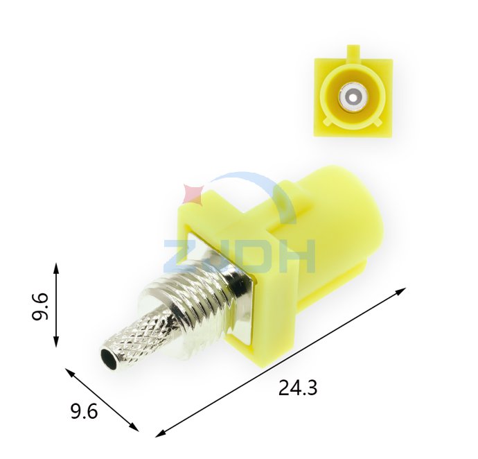 法克拉短体公壳K型-ZJDH-乐清市地宏接插件有限公司