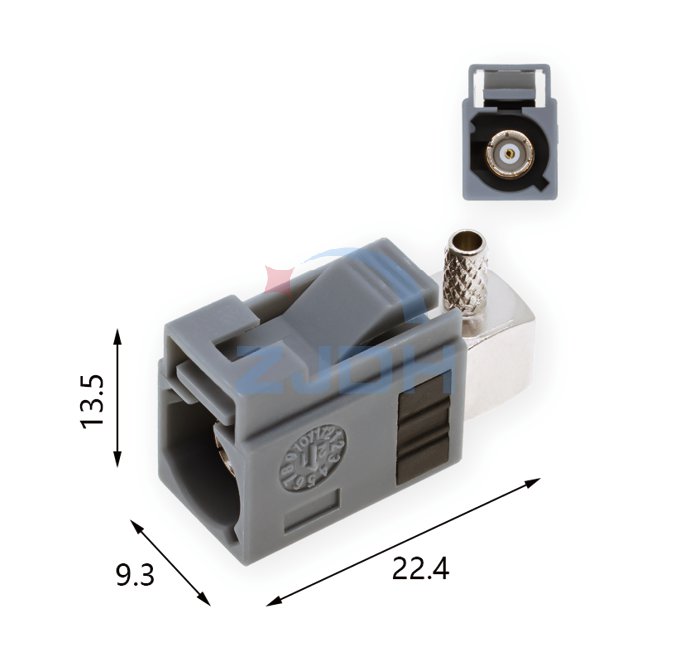 法克拉短体母壳G型-ZJDH-乐清市地宏接插件有限公司