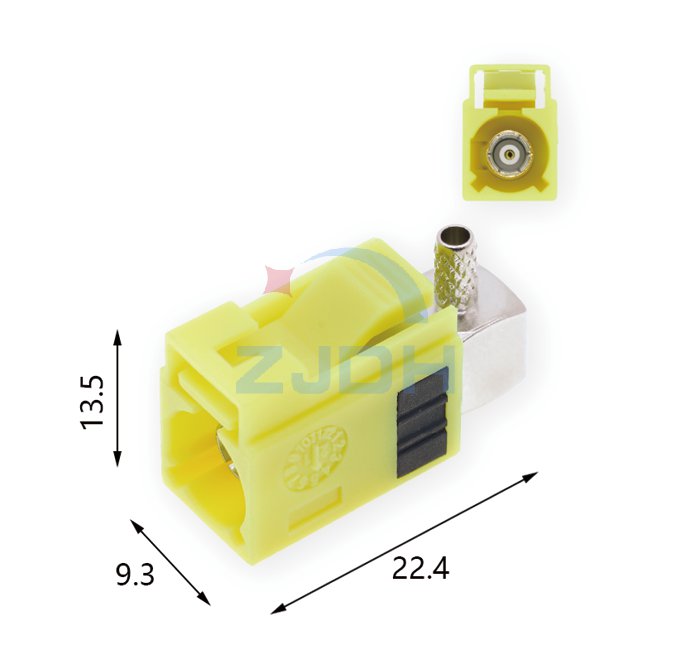 法克拉短体母壳K型-ZJDH-乐清市地宏接插件有限公司
