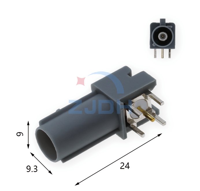 法克拉长体公壳G型-ZJDH-乐清市地宏接插件有限公司