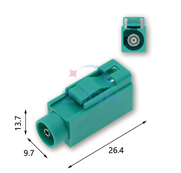法克拉长体母壳E型-ZJDH-乐清市地宏接插件有限公司
