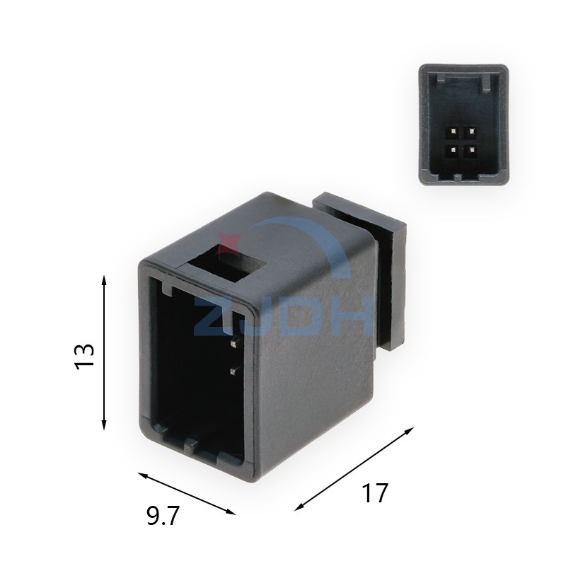 吉利帝豪USB 4针-ZJDH-乐清市地宏接插件有限公司