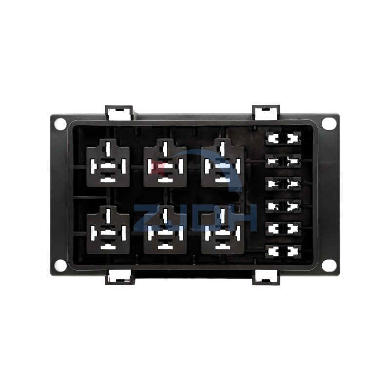 防水6路6继保险丝盒-ZJDH-乐清市地宏接插件有限公司