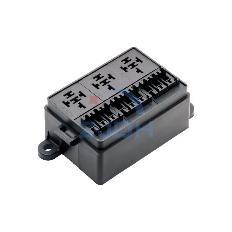 9路3继保险丝盒-ZJDH-乐清市地宏接插件有限公司