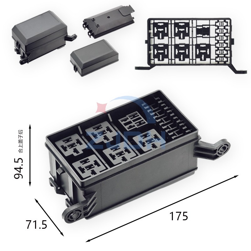 6路6继保险丝盒-ZJDH-乐清市地宏接插件有限公司